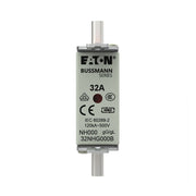 Eaton - Messersicherung Sicherungseinsatz Nieders. NH FUSE 32#32NHG000B 32A AC 500V 120kA − 3 Stück