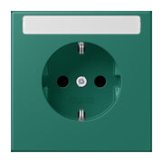 Jung - Steckdose SCHUKO Steckdose LC 1520 N 216 vert anglais (32040)