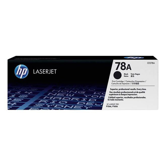 HP - Verbrauchsmaterial für Telefax/Drucker/MFC Lasertoner CE278A sw 2.100 Seiten,schwarz