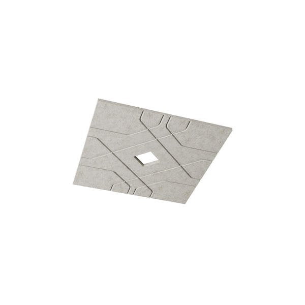 Brumberg Leuchten - Mechanisches Zubehör/Ersatzteile für Leuchten Akustikpaneel Q895mm 85140454 Auss. Q150mm, mushr