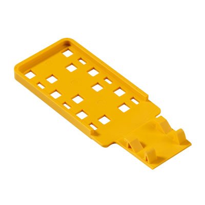Weidmüller - Zubehör/Ersatzteile für Klemmen Zugentlastung ZZE ZP2.5/8 PA 66 GF 30, gelb − 25 Stück