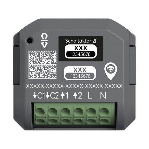 Busch-Jaeger - Bussystem-Schaltaktor Schaltaktor 2-fach 62821 U-WL UP, WL