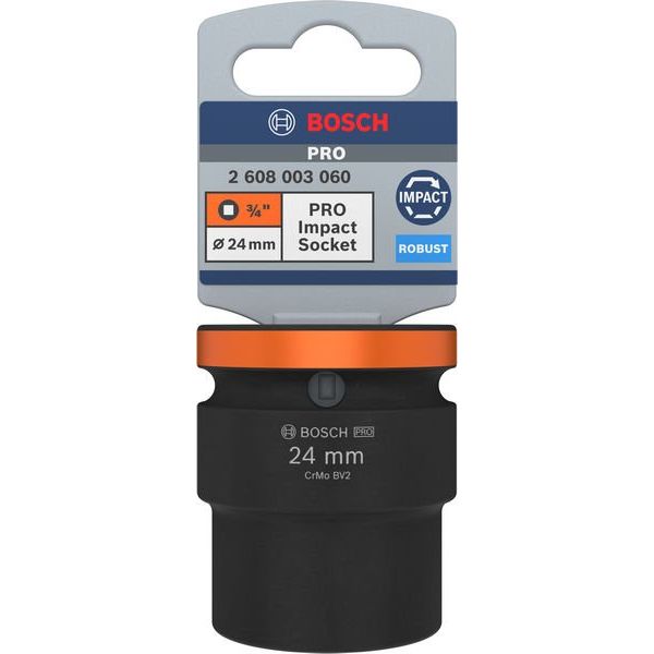 Bosch - Sechskant-Einsatz für Steckschlüssel PRO Impact 2608003060 Steckschlüsselsatz