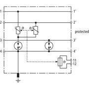 DEHN - Kombi-Ableiter für Informations-/MSR-Technik Kombi-Ableiter DVR 2 BY S 150 FM DEHNvario