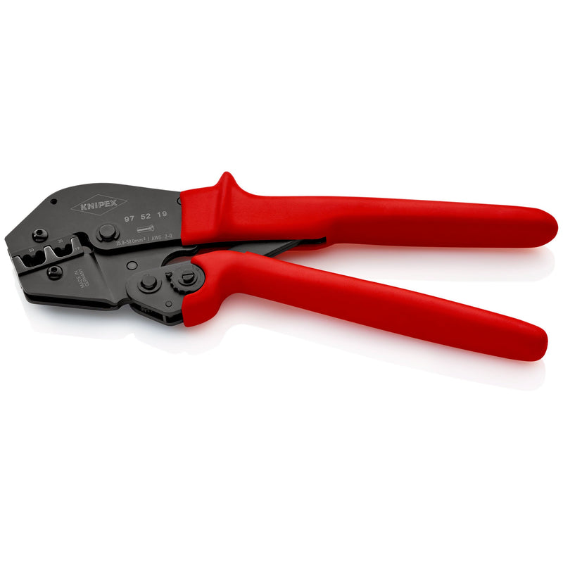 Knipex - Presswerkzeug Kabelschuhe/Verbinder, Aderendhülsen, Schirmanschluss Crimpzange 97 52 19 250mm
