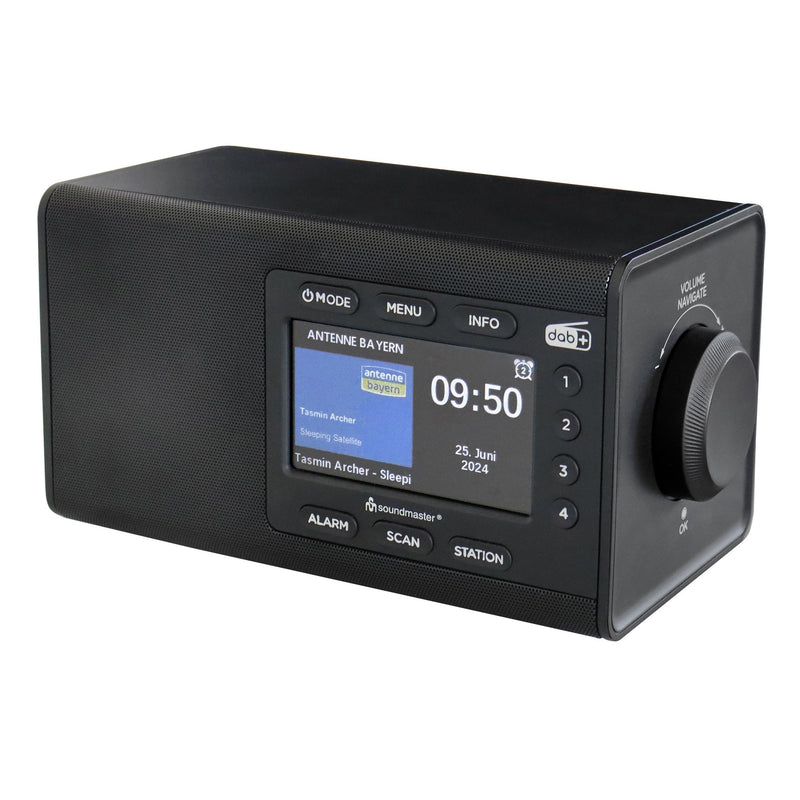 Soundmaster - Radio DAB+Radio DAB900SW sw BT,4,3Z Farbdisplay