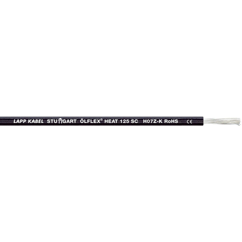 Lapp Kabel&Leitung - Energiekabel < 1 kV, für feste Verlegung ÖLFLEX HEAT 125 SC 1X16 RD 1240104/100 − 100 Meter