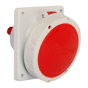 Walther Werke - CEE-Anbausteckdose (IEC 60309) Anbaudose schräg 32A 539309 3P 400V 9h IP67