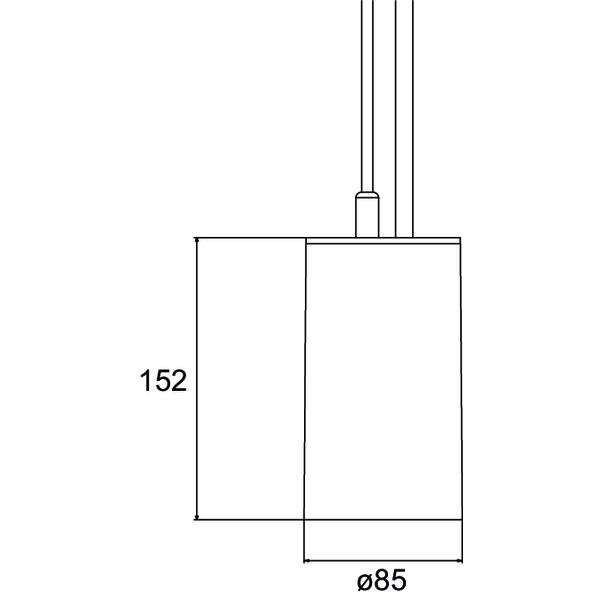 Brumberg Leuchten - Pendelleuchte LED-Pendelleuchte direkt 88884164 Pendellänge 5m