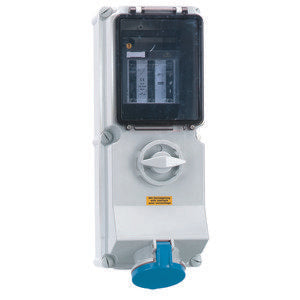 Bals Elektrotech - CEE-Steckdose abschaltbar, abgesichert (IEC 60309) CEE-Steckdose 17555 63A,4p,230V,9H,IP44