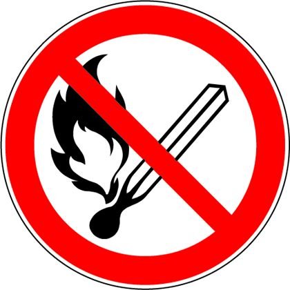 Klar - Warn-/Hinweisschild Kennzeichnung 3003/62