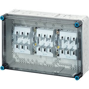 Hensel - Sicherungskasten Sicherungsgehäuse Mi 4350 3xNH00 3p. 125A+PE+N