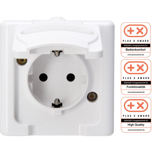 Kopp - Steckdose Schutzk.-Steckdose 103302007 16A,250V,aws − 10 Stück