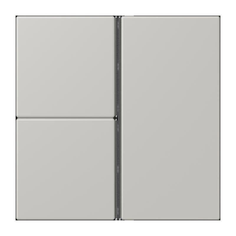 Jung - Abdeckung/Bedienelement für Installationsschalterprogramme Tastensatz 3fach LC 403 TSA 205 gris clair 31