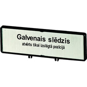 Eaton - Zubehör/Ersatzteile für Niederspannungs-Schalttechnik Träger mit Schild ZFS83-P3 T5 T5B P3 88x27mm