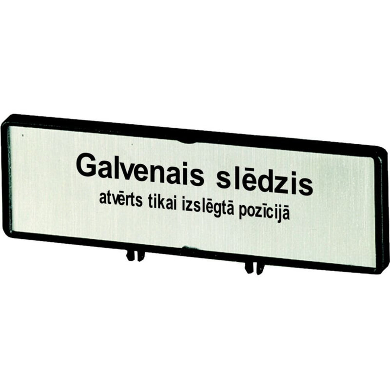 Eaton - Zubehör/Ersatzteile für Niederspannungs-Schalttechnik Träger mit Schild ZFS83-P3 T5 T5B P3 88x27mm