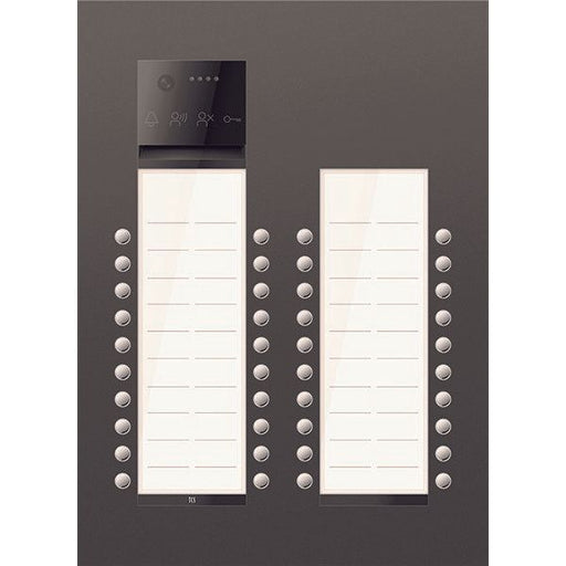 TCS Tür Control - Türstation für Türkommunikation PES PRO Video Außenstat. AVU600440-0017 40T/2 UP R7016