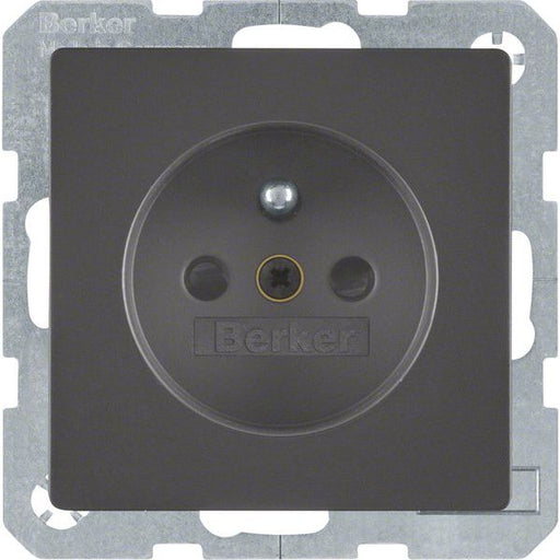 Berker - Steckdose anth/sa 6765766086 m.Schutzkontaktstift