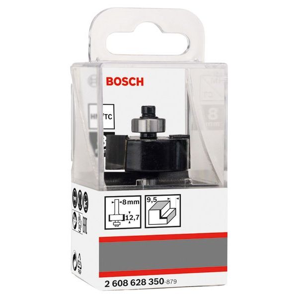 Bosch - Fräser PRO Falzfräser, 9,6 2608628350 mm, Schaft 8 mm