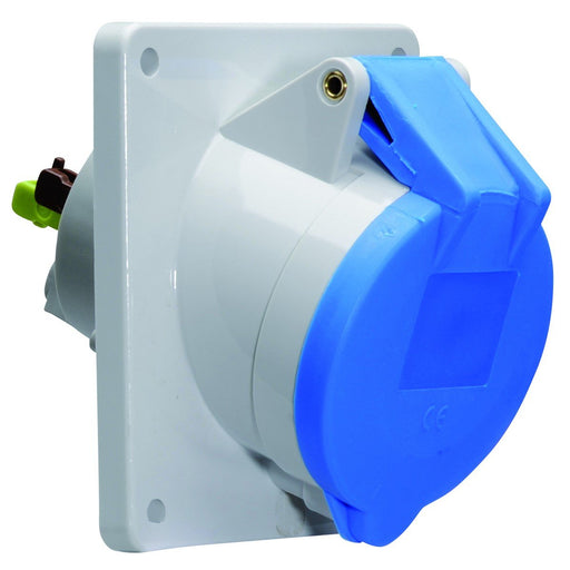Bals Elektrotech - CEE-Anbausteckdose (IEC 60309) Anbausteckdose geneigt 16A 12784 5p 230V 9h IP44