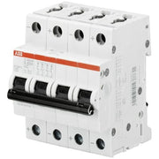 ABB Stotz S&J - Leitungsschutzschalter Sicherungsautomat S204M-K3UC 10 kA, 3 A, 4P