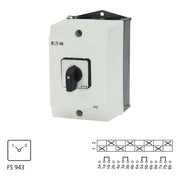 Eaton - Lastschalter Umschalter T3 32A Aufbau T3-4-90/I2 rastend o. 0-Stell