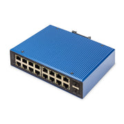 DIGITUS - Netzwerk Switch Netzwerk-Switch DN-651158 16+2-Port L2