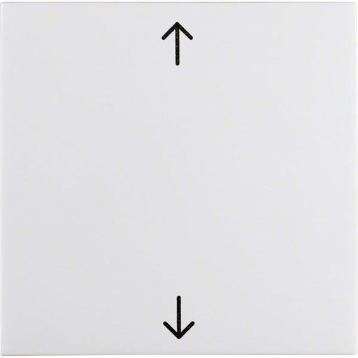 Berker - Abdeckung/Bedienelement für Installationsschalterprogramme Wippe pws/gl 16208919