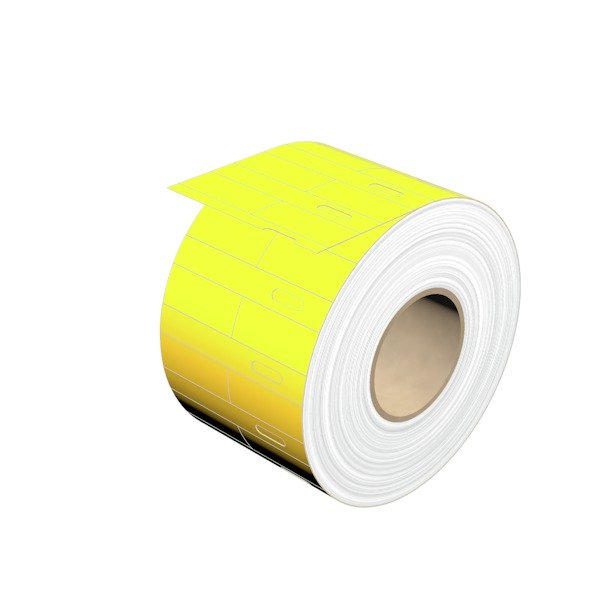 Weidmüller - Kennzeichnungsmaterial Gerätemarkierer, Etikett THM ET200SP12.8/31GE 12,8x31mm gelb