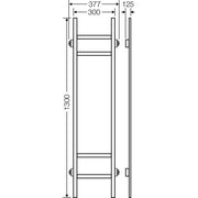 Hensel - Verteilerschrank für Energieversorgung Montagerahmen Mi MR 300 f.Ladeverteiler