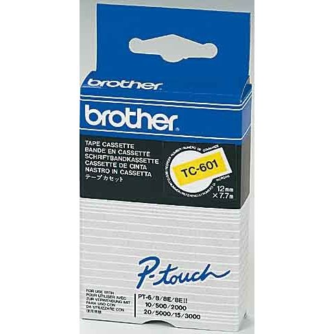 Brother - Schriftband Schriftbandkassette TC-591 BF.blau/DF.schwarz