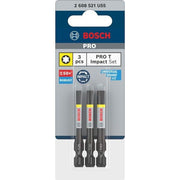 Bosch - Bit-Set PRO T Impact Bit Set, T25, 2608521U55VE(3) T30 T40 55 mm 3-tlg