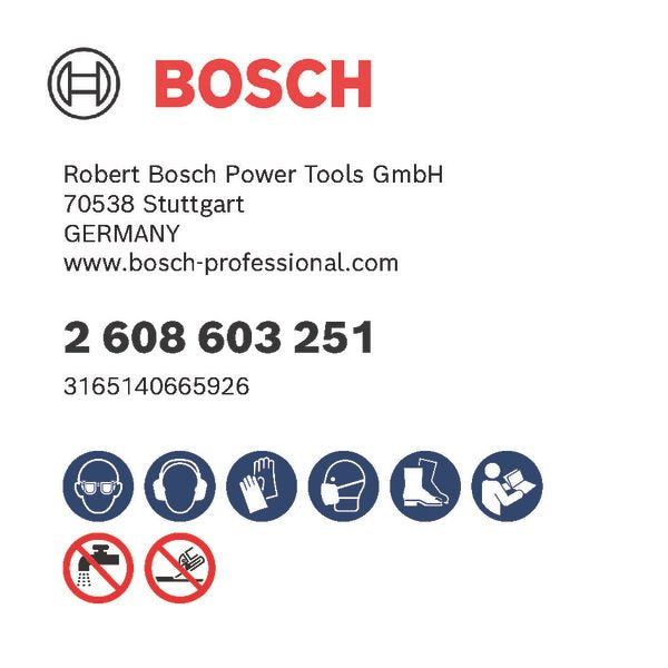 Bosch - Trenn-/Schleifscheibe Diamanttrennscheibe 2608603251 Standard for