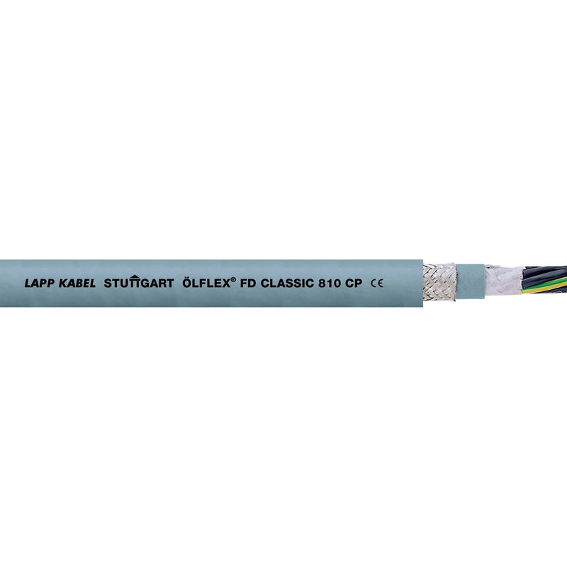 Lapp Kabel&Leitung - Energiekabel < 1 kV, für ortsveränderlichen Einsatz ÖLFLEX CLASSIC FD 810 CP 0026471/500 4G2,5 − 500 Meter