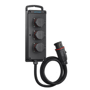 Walther Werke - CEE-Steckdosen-Kombination (IEC 60309) Vollgummitischleiste 6410301N