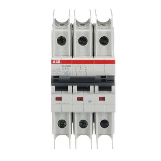 ABB Stotz S&J - Leitungsschutzschalter Sicherungsautomat SU203M-C8 10kA,C 8A,3P UL489