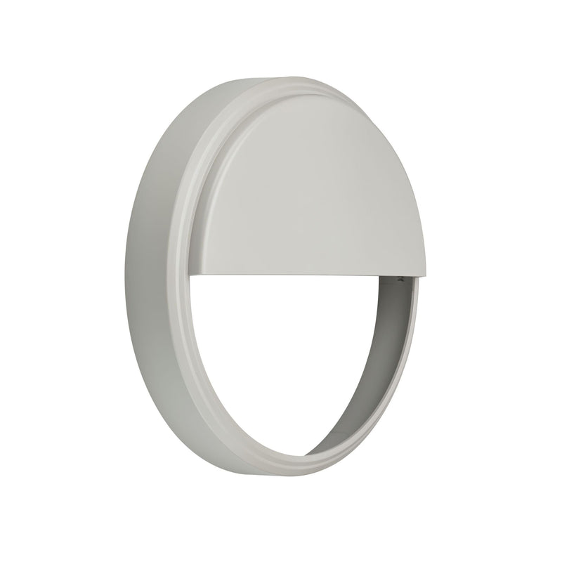 Philips Lighting - Mechanisches Zubehör/Ersatzteile für Leuchten Halb-Abdeckung WL140ZHalfmoonRingGR silbergrau