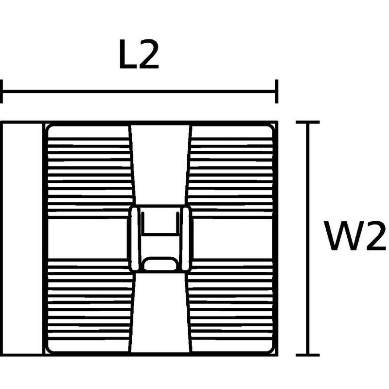 HellermannTyton - Kabelbinder Befestigungsbinder 126-00450(500) Klebesockel − 500 Stück