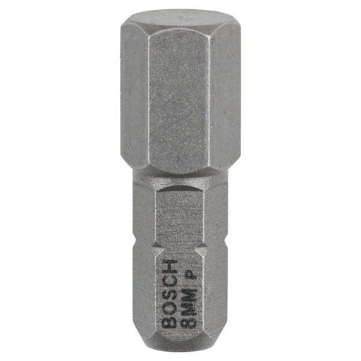 Bosch - Bit Schrauberbit Extra-Hart 2607001730 HEX 8 25 mm 3er-Pack