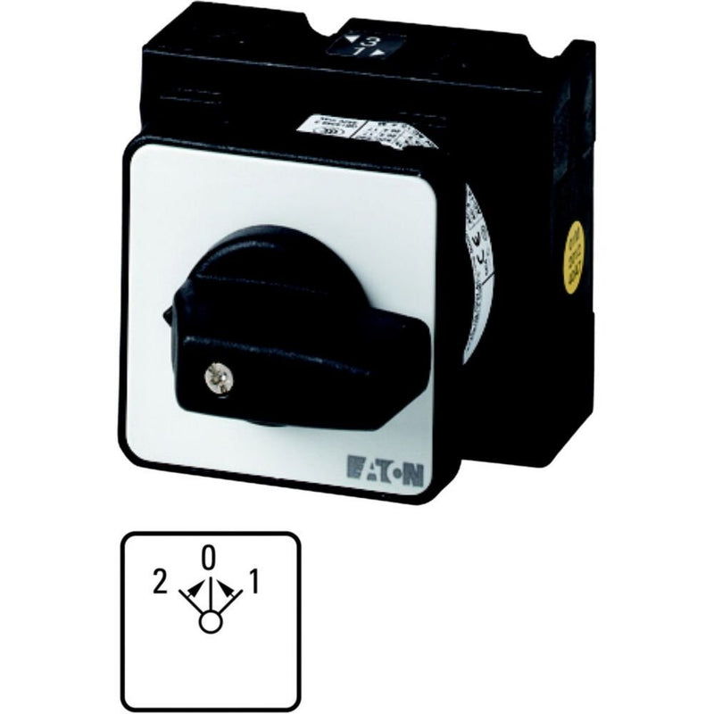 Eaton - Steuerschalter Umschalter T3 32A Einbau T3-1-9/E tastend 0-Stellung