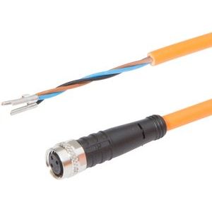 Ipf Electronic - Konfektioniertes Sensor-Aktor-Kabel Kabeldose VK50R075 3x0,25qmm, 5m − 1 Stück