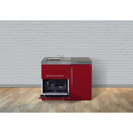 Stengel - Mini-Küche Miniküche Premiumline MPGSBR110KSGSKSreBli Bordeauxrot