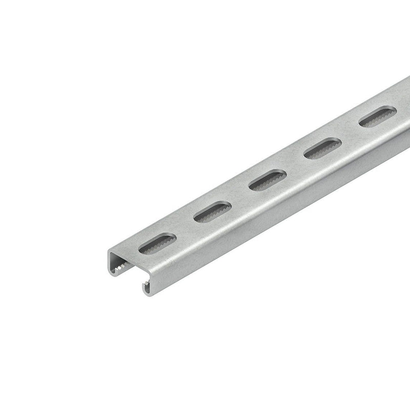 Niedax - Stiel/Profilschiene Ankerschiene C-Profil 2997Z/3 FL 41x21x3000mm − 3 Meter