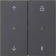 Gira - Bedienelement intelligent Jalousie- + Schaltuhr 536728 Bluetooth Sys.55 Ant