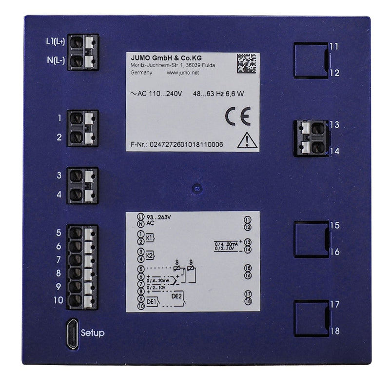Jumo - Temperaturüberwachungsgerät Digitalanzeiger 00694789