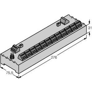 Turck - Passiver Sensor-/Aktor-Verteiler (mit Leitung) Verteilerbaustein JRBS-40-12C/EX