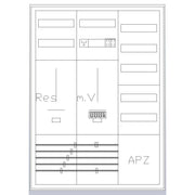 ABN - Zähler-Komplettschrank Zählerschrank S37ZA611 3Pkt 1Z 1R 1V 1APZ