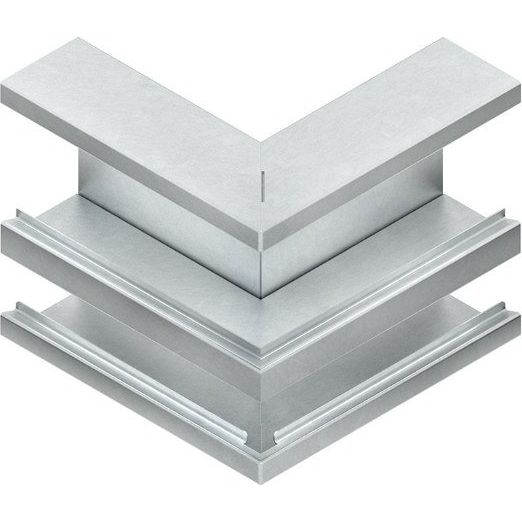 Niedax - Außeneck für Geräteeinbaukanal DKU-Außeneck DKA 170-78T60 W