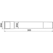 DEHN - Zubehör/Ersatzteile für Sicherheitsgeräte Saugrohrverlängerung SRV 300 NS D 40/L 300 mm