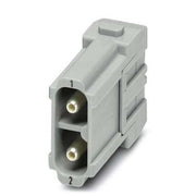 Phoenix Contact - Kontakteinsatz für Rechtecksteckverbinder Kontakteinsatzmodul HC-M-02-AT-M-10 − 2 Stück
